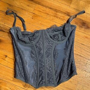 Urban Outfitters Blue corset